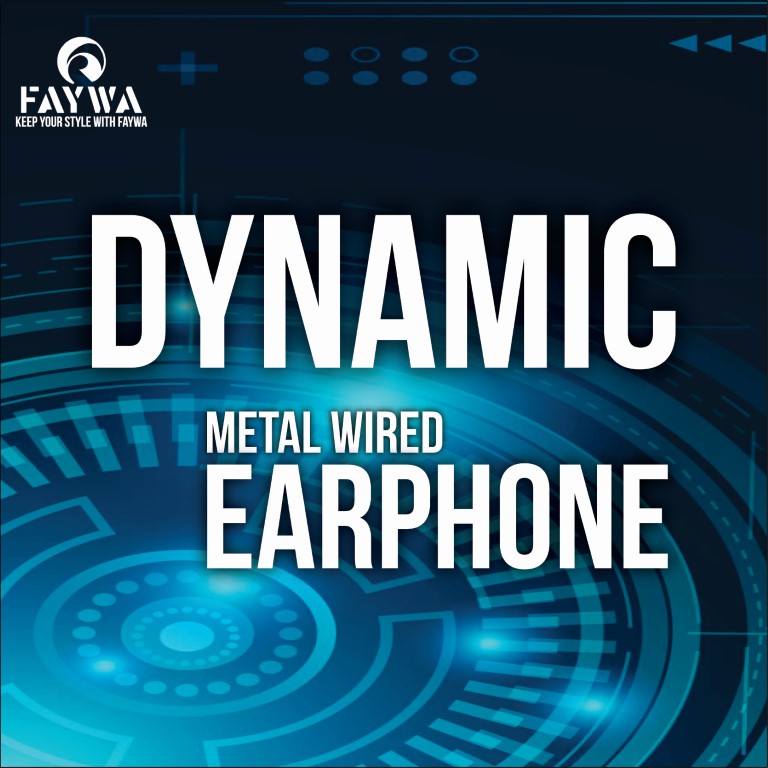 Dynamic Metal Wired Ear Phone Type C - My Store