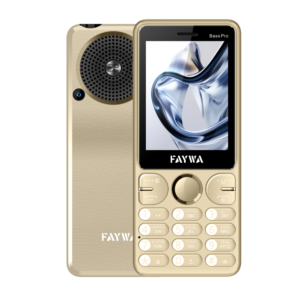 FAYWA Bass Pro - keypad mobiles - in gold