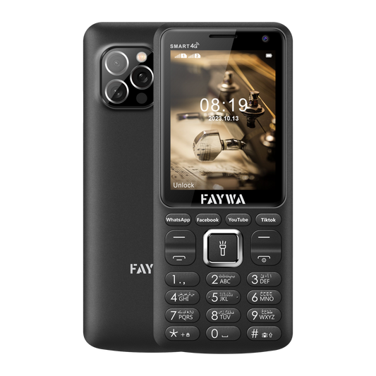 Faywa Mobile 4G Phone Smart 4G Black image